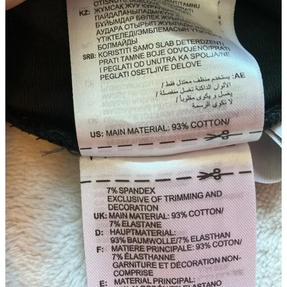 New W/Tags Adidas Sz Medium High rise Leggings Trefoil Retro Logo Cotton 50 Year - Picture 16 of 16